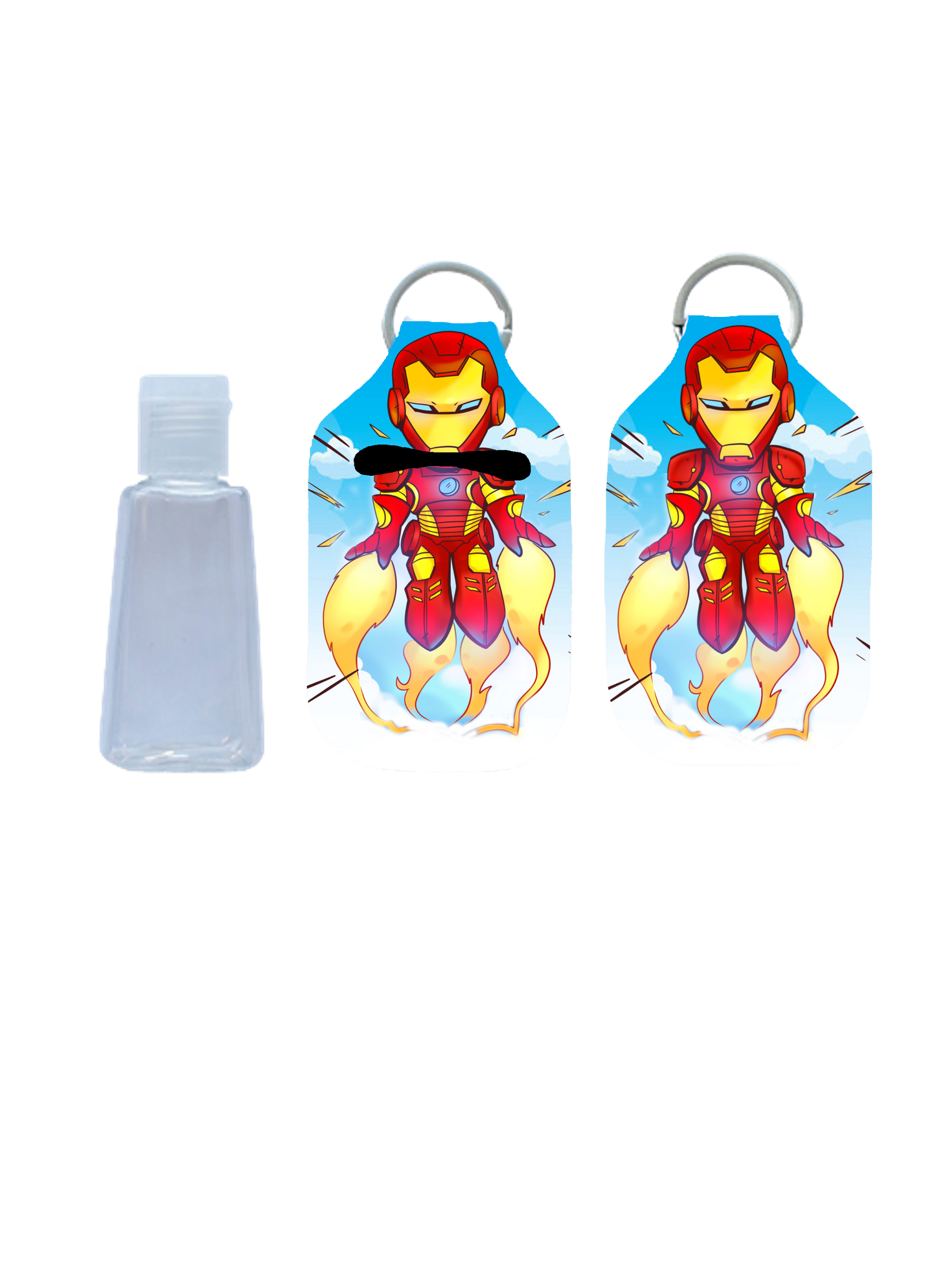 Iron Superhero backpack set