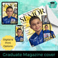 Graduate Magazine Cover- His