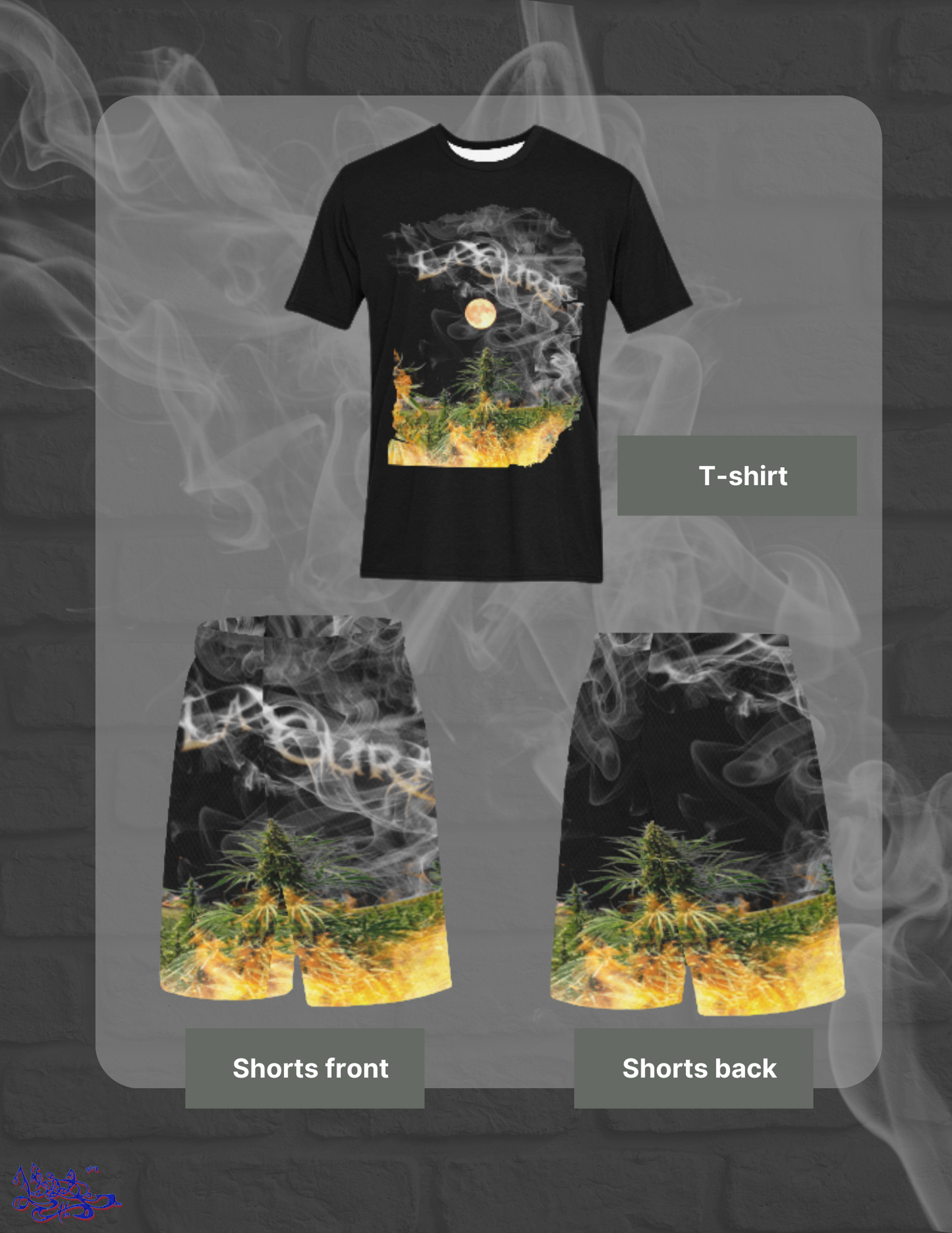 La Cura (The Cure) T-shirt & Basketball shorts set