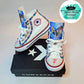 Custom bling converse