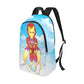 Iron Superhero backpack set