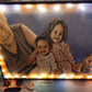 Paint style Wrap canvas- designed image
