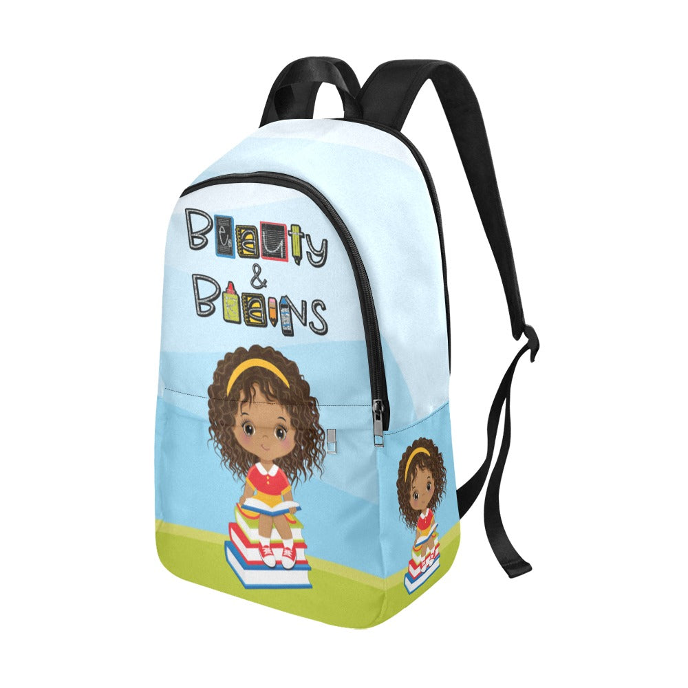 Beauty & Brains- Curls Backpack set