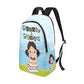 Beauty & Brains- Pigtails Backpack set