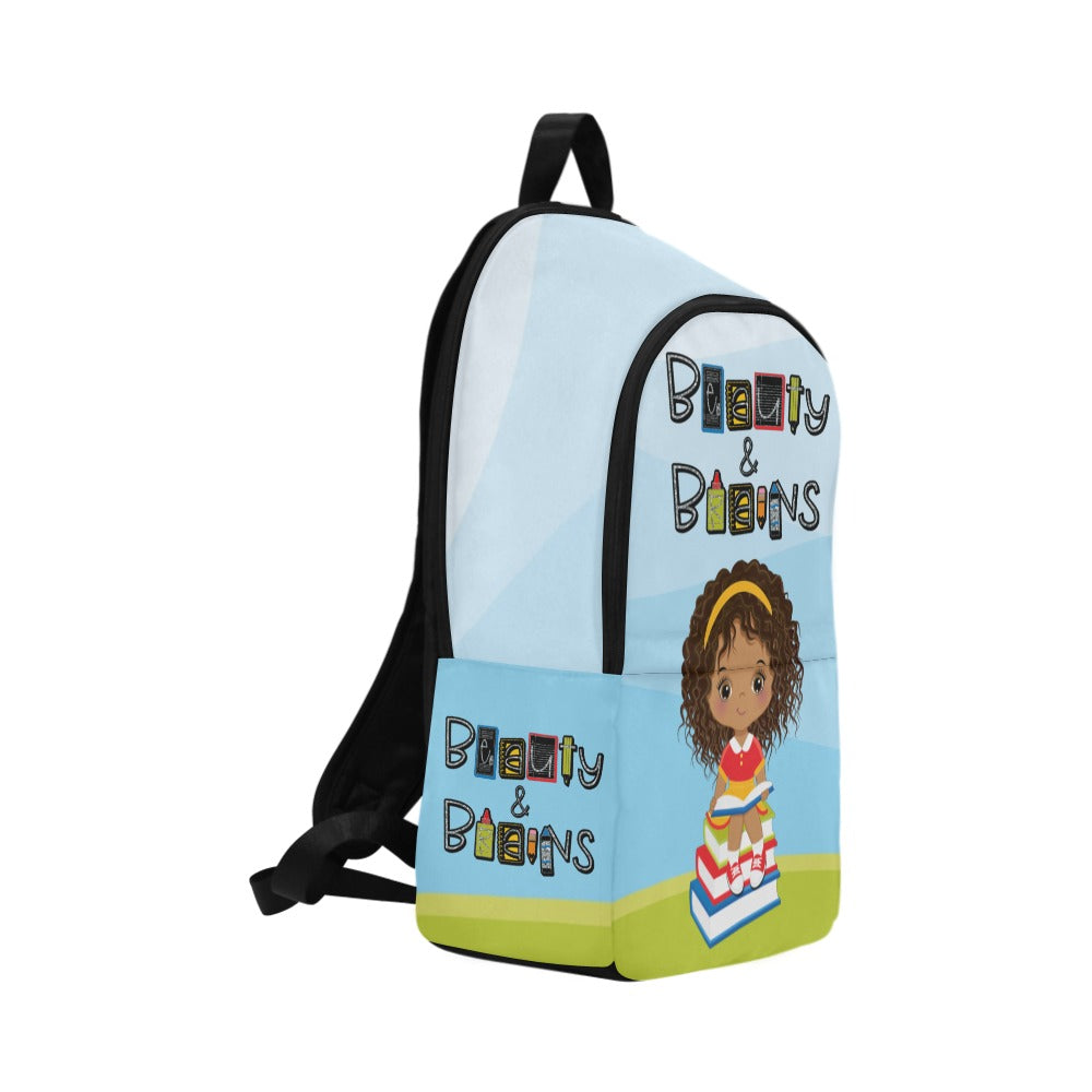 Beauty & Brains- Curls Backpack set