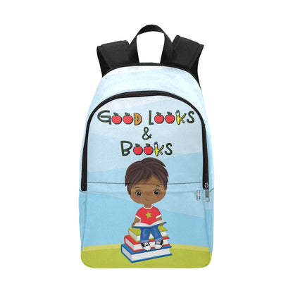 Good looks & books- Straight hair Backpack set