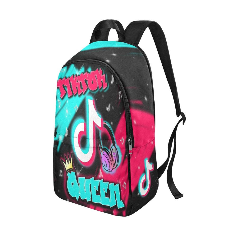 Music Queen Graffiti Backpack set