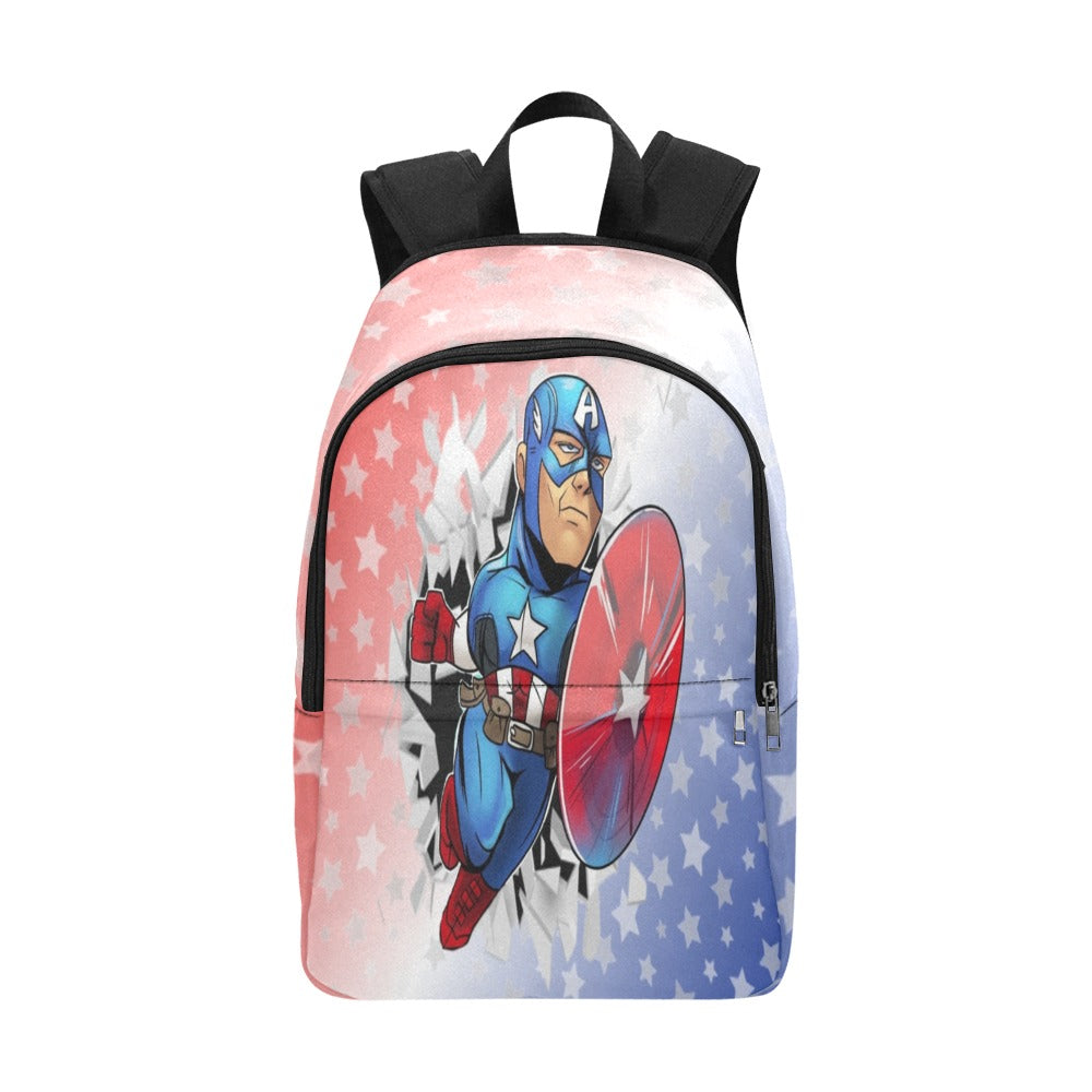 American Superhero backpack set