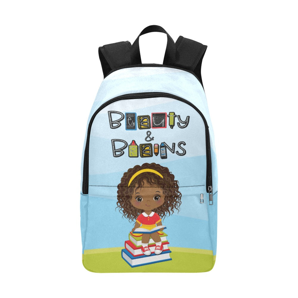 Beauty & Brains- Curls Backpack set