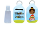 Beauty & Brains-Bun Backpack Set