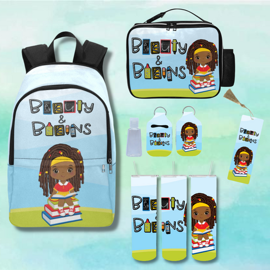 Beauty & Brains- Dreads backpack set