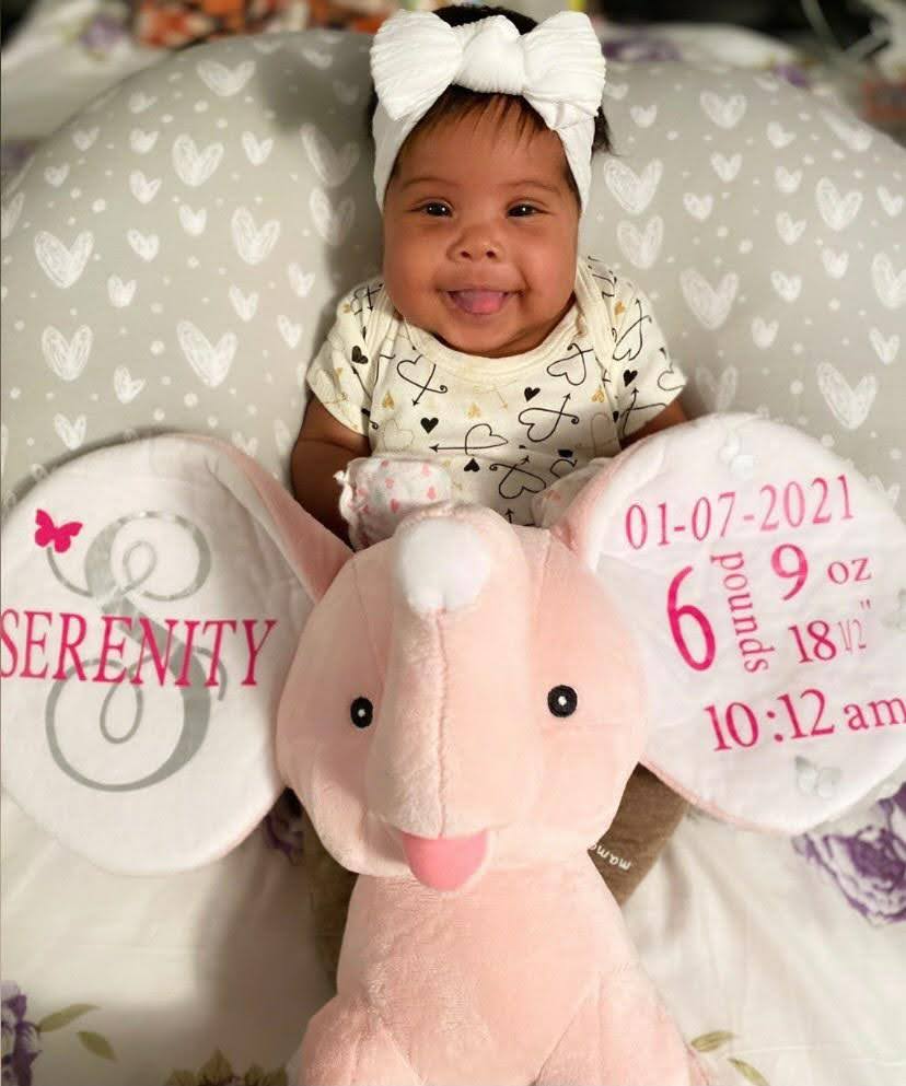 Birth Announcement Elephant