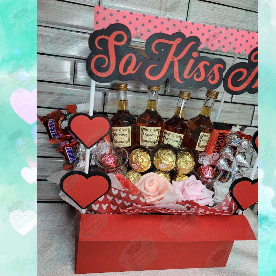 Shot o'Clock Kissing booth Gift box