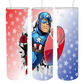 American Superhero backpack set