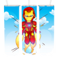 Iron Superhero backpack set
