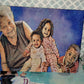 Paint style Wrap canvas- designed image