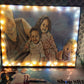 Paint style Wrap canvas- designed image