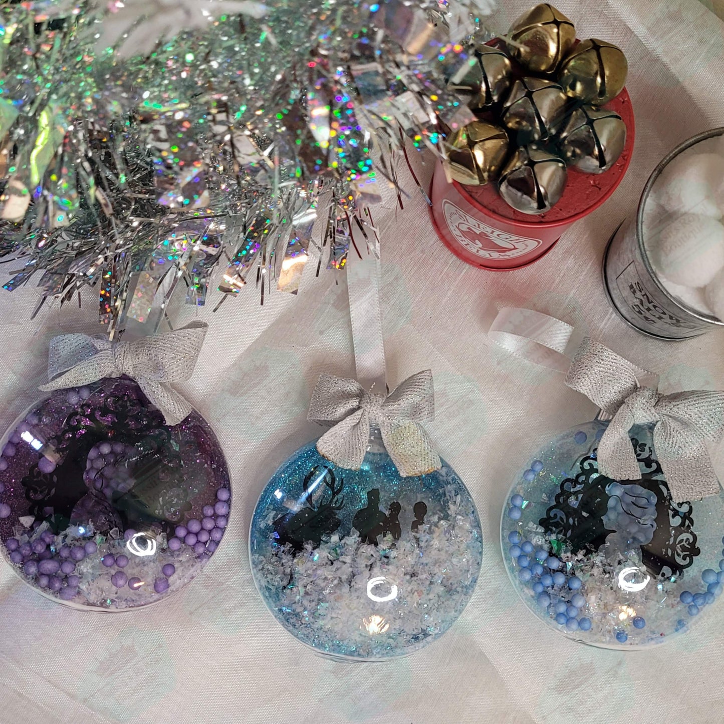 Frozen inspired ornaments- 3pc set