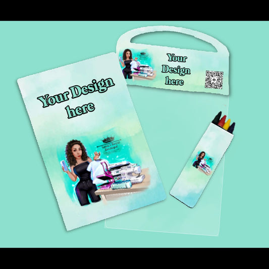 Create your own Activity book set- 1 Dozen