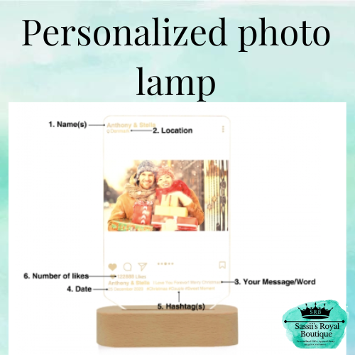 Personalized Photo Lamp