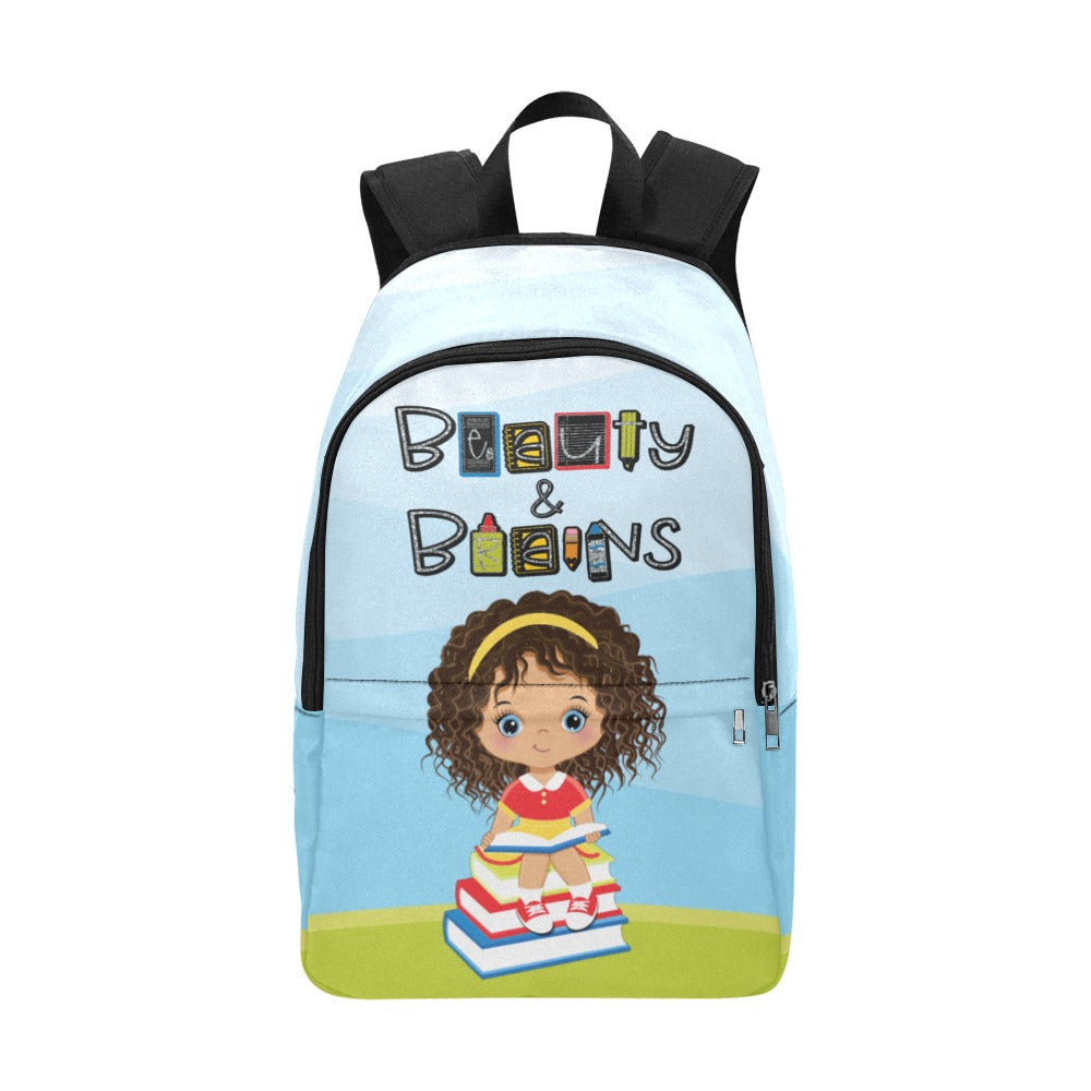 Beauty & Brains- Curls Backpack set