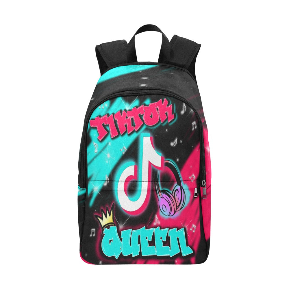 Music Queen Graffiti Backpack set