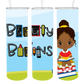 Beauty & Brains-Bun Backpack Set