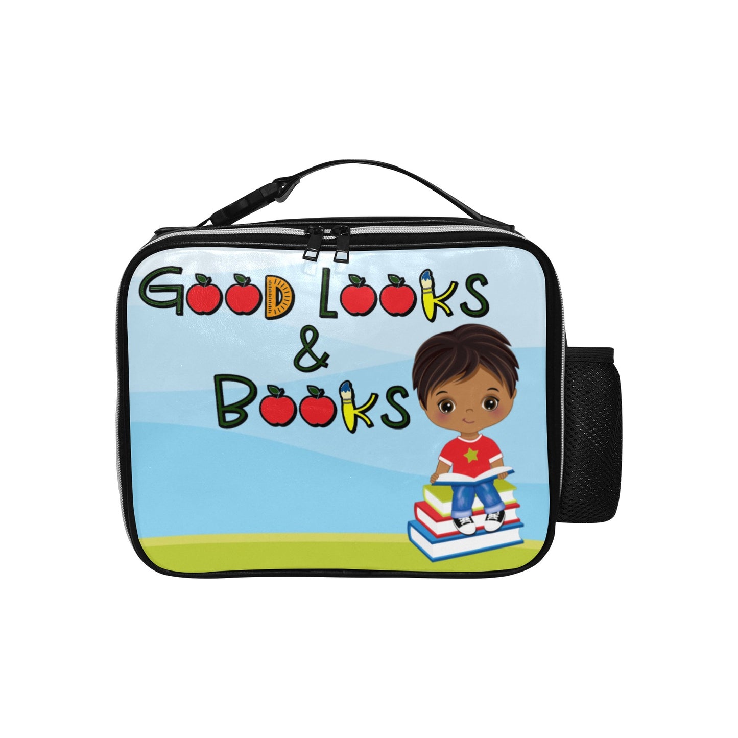 Good looks & books- Straight hair Backpack set