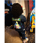 Sesame Street inspired Jean Set- Glow in the Dark