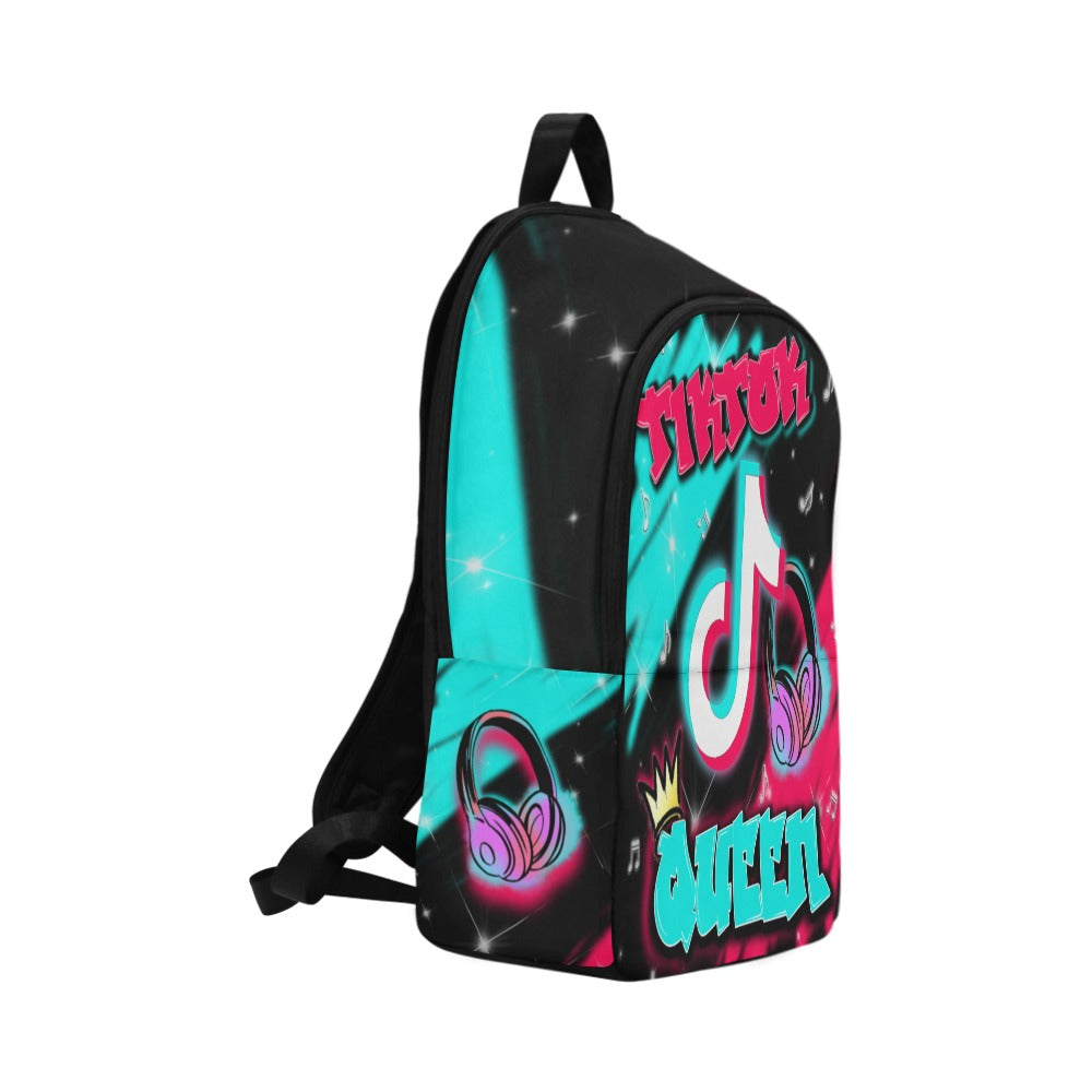 Music Queen Graffiti Backpack set