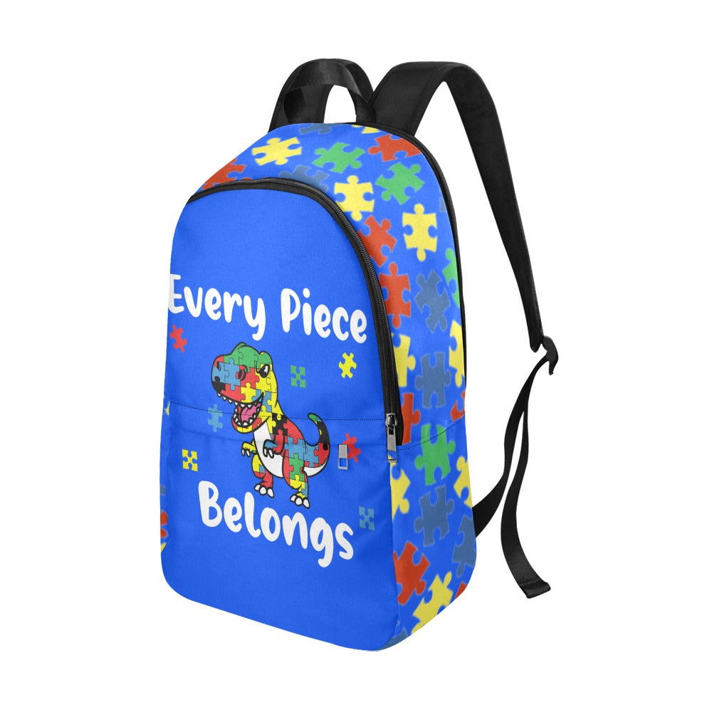 Every Piece Belongs Autism backpack & lunch bag