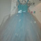 Handmade Frozen Elsa inspired tutu dress
