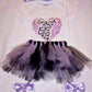Every inch of me is perfect baby tutu 4 piece set
