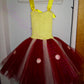 Zombies Zoey Inspired tutu dress costume with adjustable flowers on top