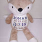 Birth Announcement Fox