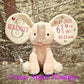 Birth Announcement Elephant