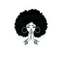 Custom Bling mug- Praying afro woman