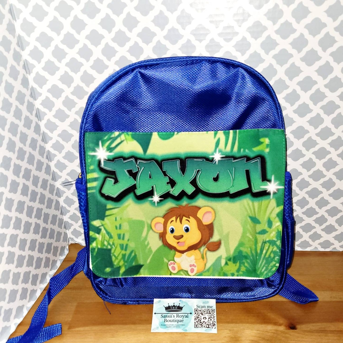 Personalized Toddler/ Youth backpack- 12inch custom backpack- bookbag