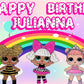 Custom Backdrop- Personalized backdrop- multiple sizes