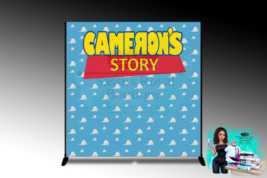 Custom Backdrop- Personalized backdrop- multiple sizes