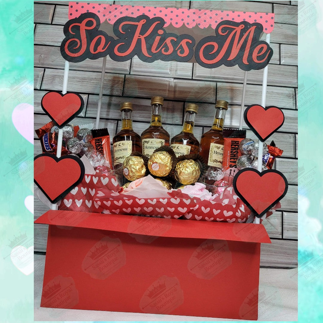 Shot o'Clock Kissing booth Gift box