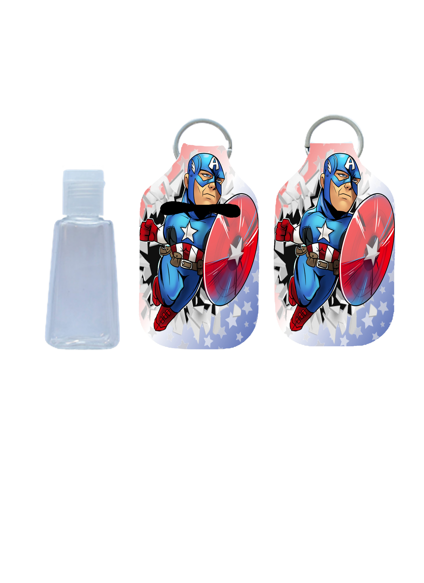 American Superhero backpack set