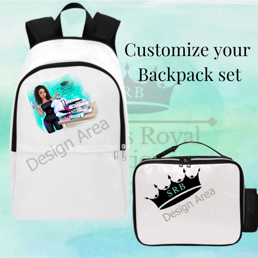 Customize your own backpack & lunch bag set