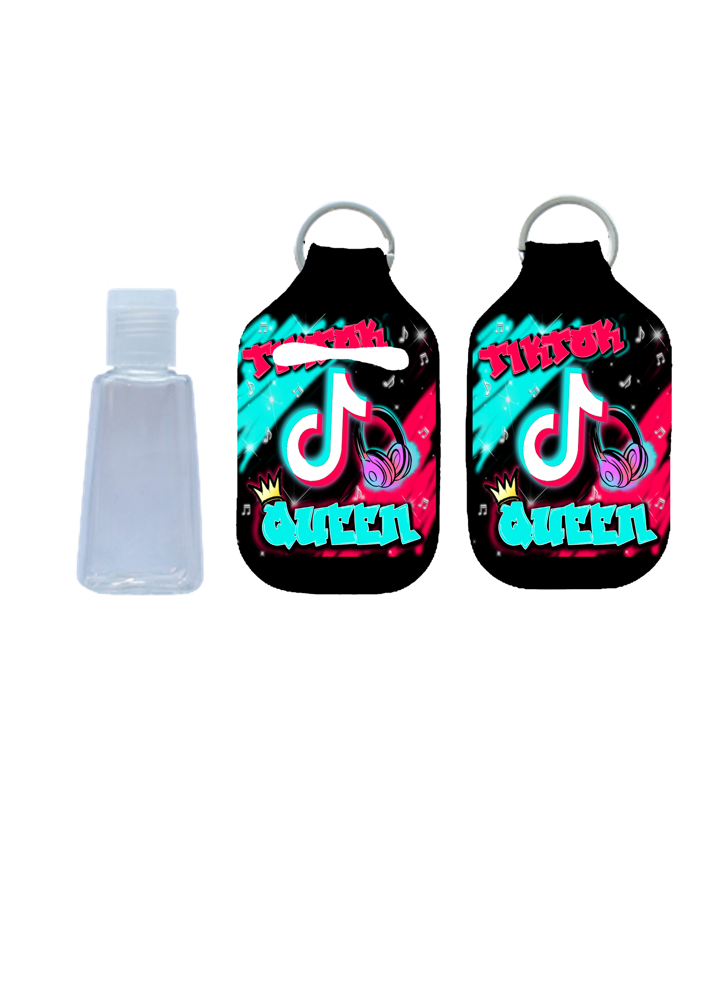 Music Queen Graffiti Backpack set